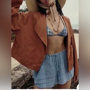 Free people open front jacket